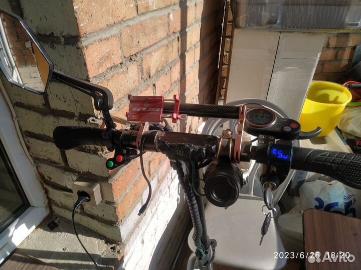 Самокат на прокачке