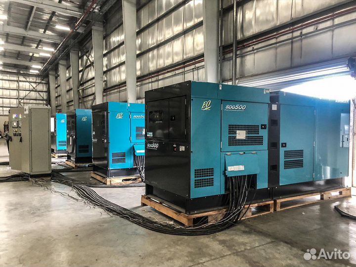 Аренда генераторов, дэс, дгу до 800 кВт