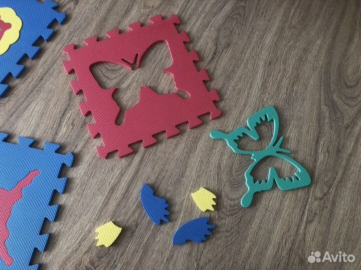 Коврик пазл в отличном состоянии