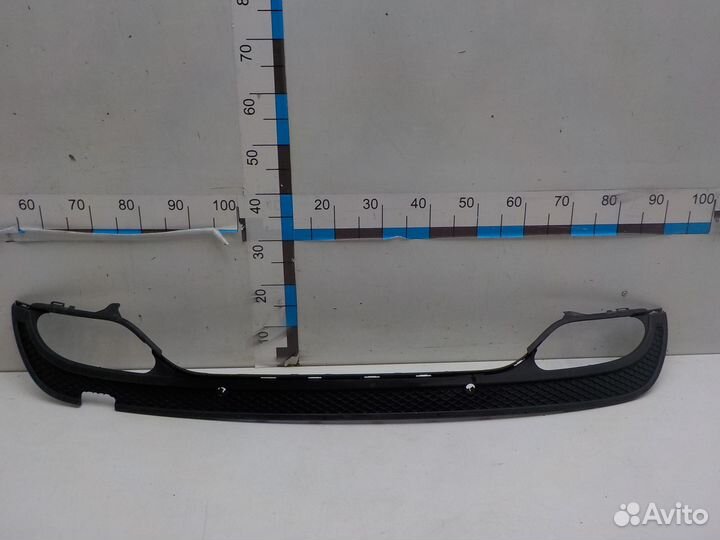 Спойлер (нижняя часть) бампера заднего Mercedes-Be