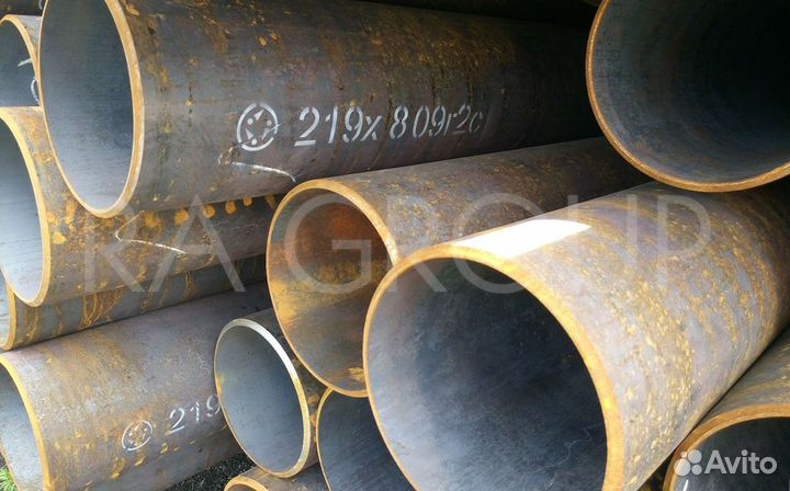 Труба стальная бесшовная толстостенная 09г2с