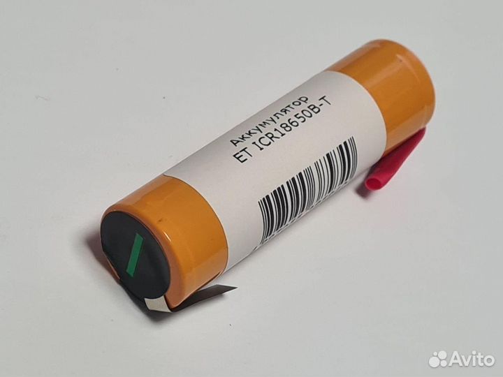 Аккумулятор ET ICR18650B-T