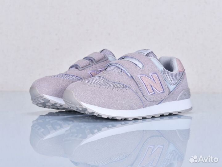 Кроссовки детские New Balance натуральная замша