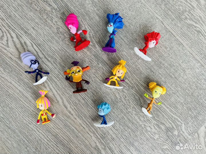 Игрушки Фиксики, 9 шт
