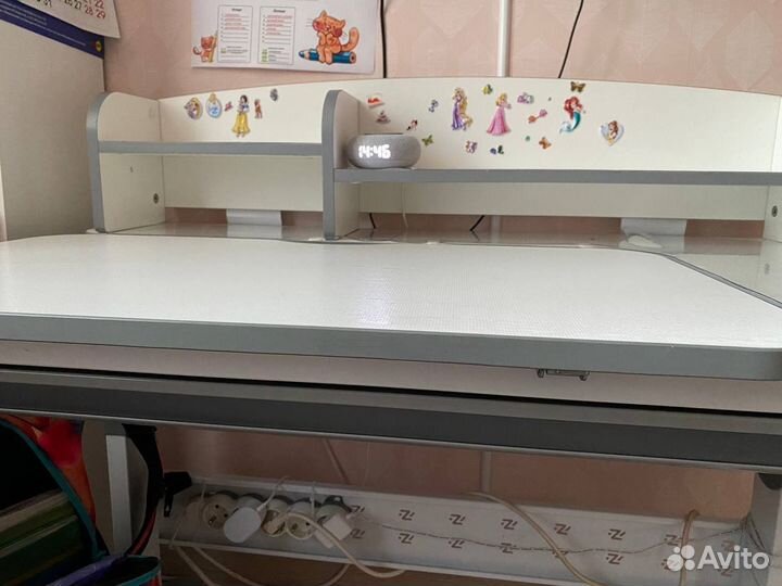 Растущая парта Mealux Martin с надстройкой