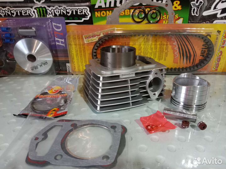 Поршневая на мотоцикл 150сс 62мм
