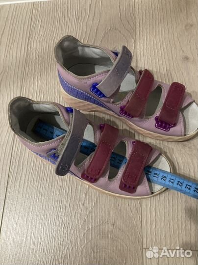 Босоножки ортопедические орто-с 19,5