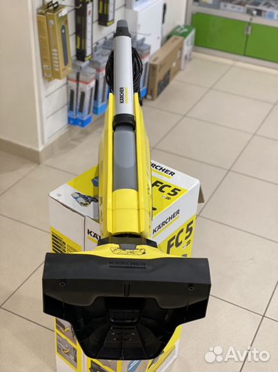 Электрошвабра Karcher FC 5 желтая