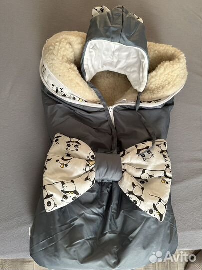 Конверт зимний на овчине