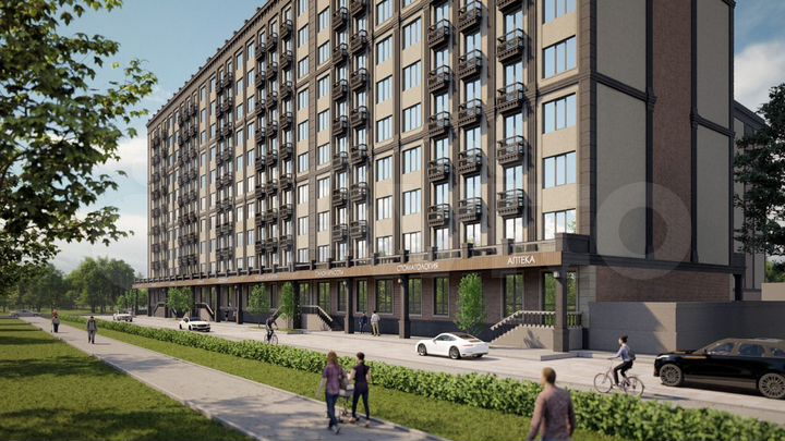 2-к. квартира, 68 м², 1/11 эт.