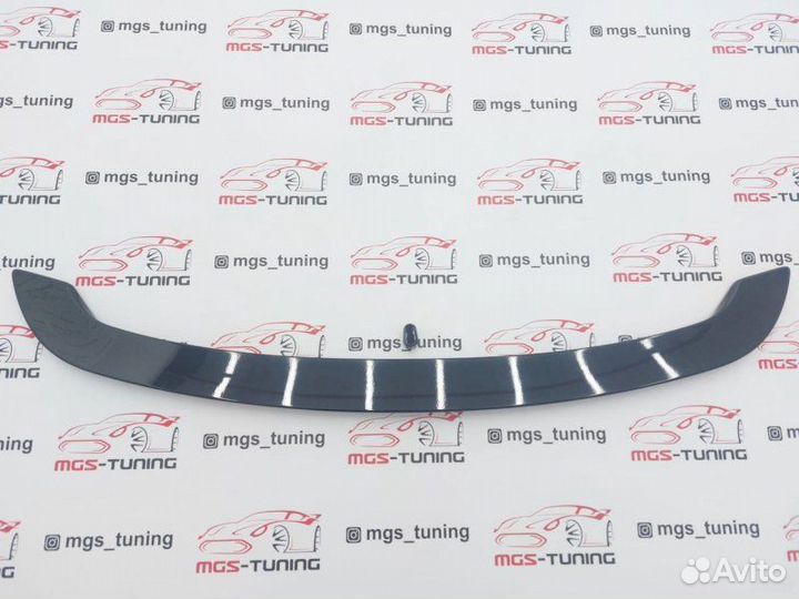 Спойлер на BMW 3-Series E93 чёрный (Кабрио)