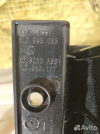 Ориг Фонарь задний левый Skoda Yeti LED 2013-2018