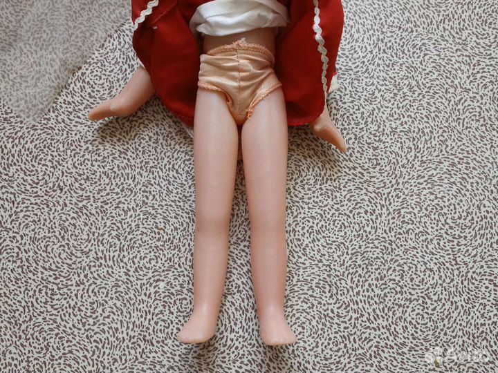 Кукла СССР паричковая