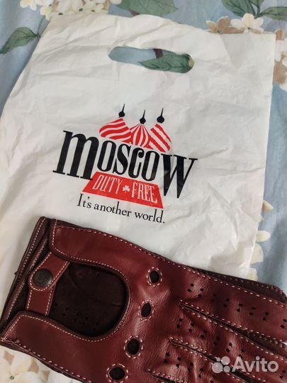 Кожаные перчатки для вождения Tag heuer