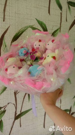 Букет из мягких игрушек