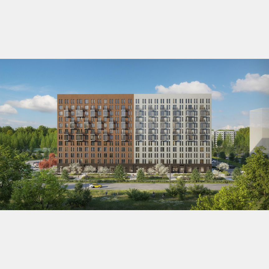 3-к. квартира, 66,6 м², 10/12 эт.