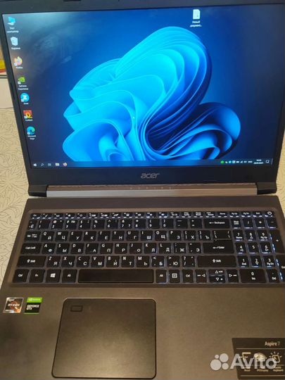 Ноутбук acer aspire 7