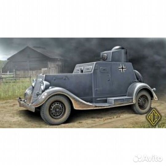 ACE48108 Бронеавтомобиль ба-20, ранний