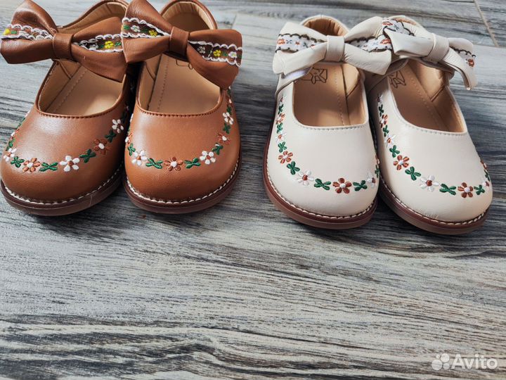 Туфли для девочки в ретро стиле