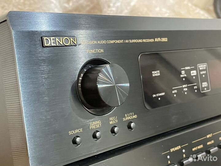 Ресивер Denon AVR-2802 + Denon RC-904
