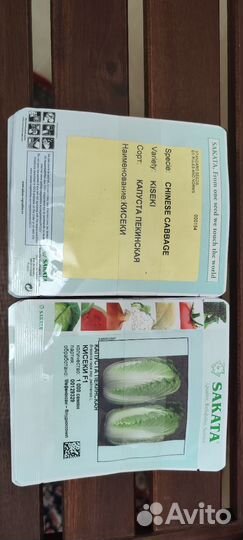 Семена пекинской капусты 