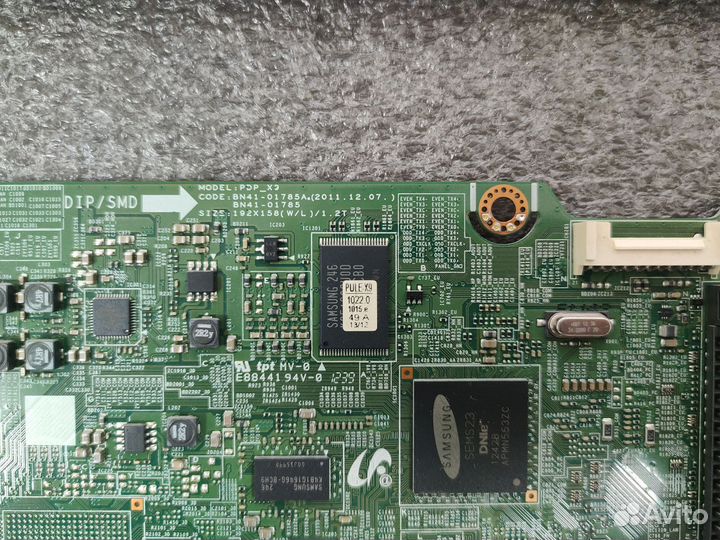 Samsung ps43e450a1w в разбор