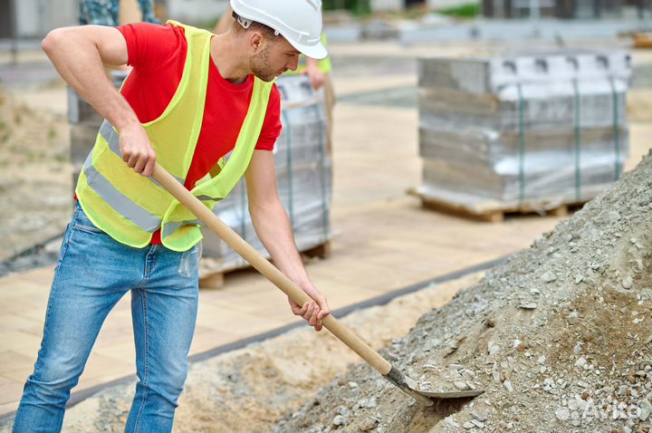 Разнорабочий на благоустройство