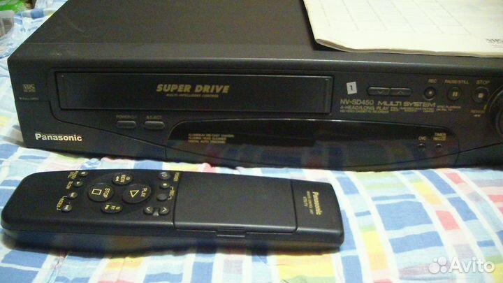 Видеомагнитофон panasonic NV-SD 450
