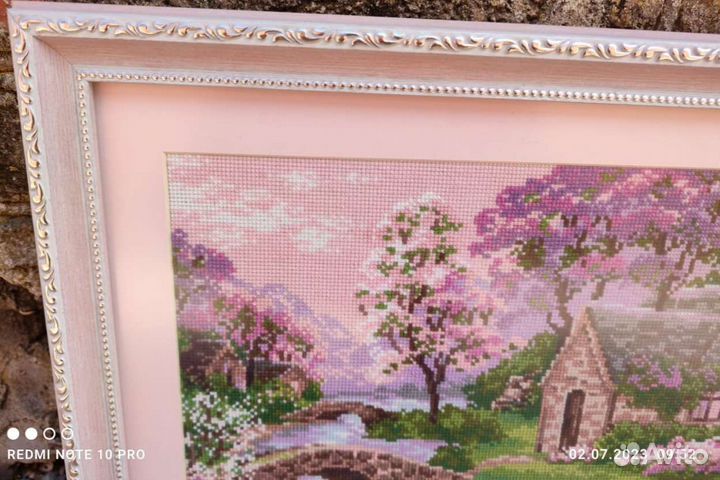 Картина вышитая крестом