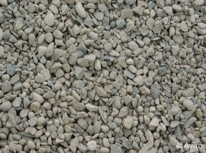 Щебень гравийный доставка от 20 мешков