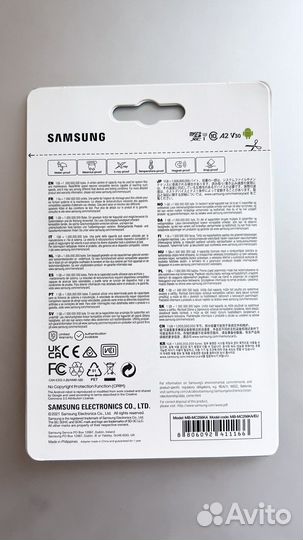 Карта памяти micro sd 256gb samsung evo plus