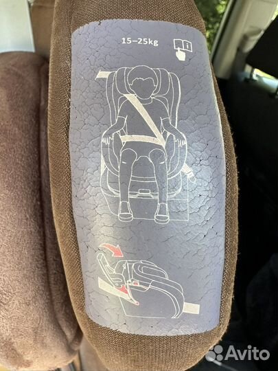 Детское автокресло 9 до 25 кг