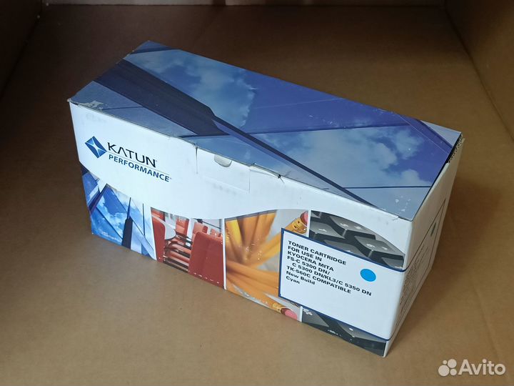 Тонер-картридж Kyosera TK-560C Katun