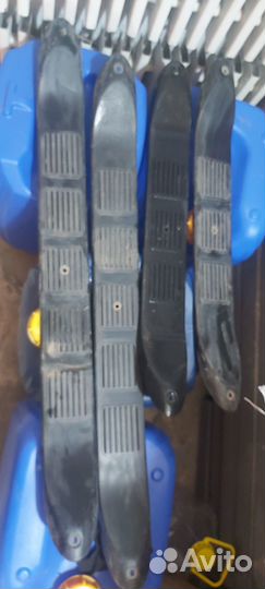 Накладки на пороги mitsubishi l200