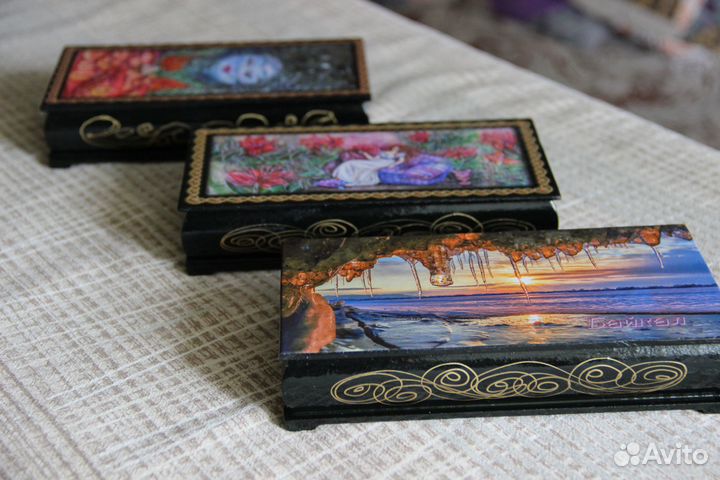 Шкатулки из дерева