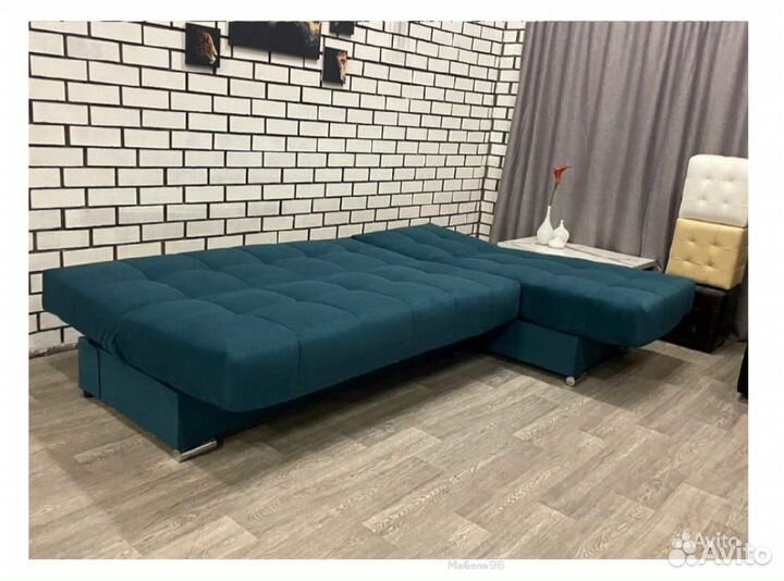 Диван Белиз с оттоманкой Velutta LUX 20