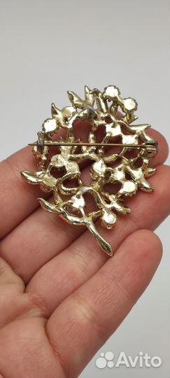 Брошь винтажная 1960-1980-е гг. №28 272 Размер на