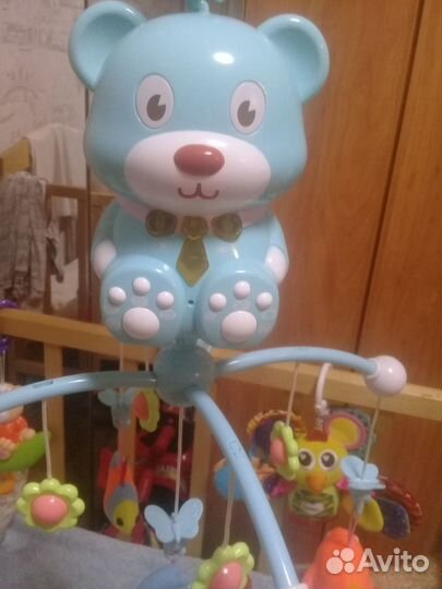 Музыкальная карусель с пультом управления