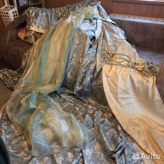 Комплект шторы и тюль