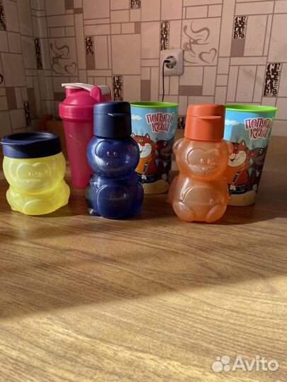 Посуда пакетом Tupperware детская стакан шейкер