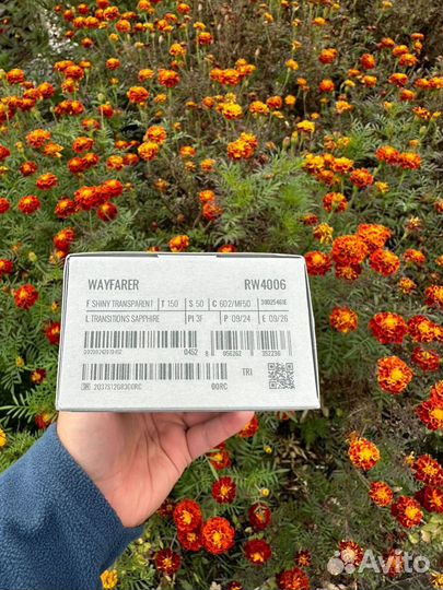 Очки ray ban new wayfarer 2024 limit sapphire