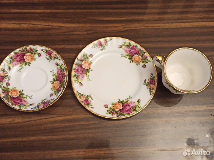 Чайные трио винтаж