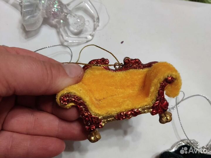 Елочная игрушка балерина, балет, набор