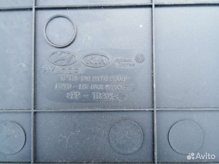 Обшивка Спинки Сиденья Kia Optima