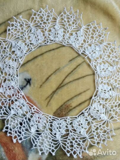 Воротнички кружевные,вязаные крючком