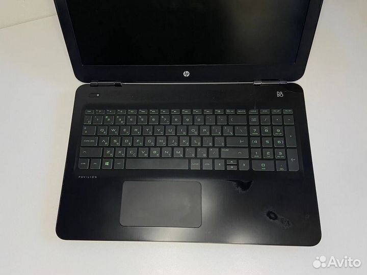 Игровой ноутбук HP Pavilion, i5-8300H, GTX 1050