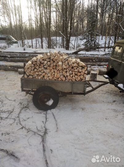 Дрова колотые с доставкой