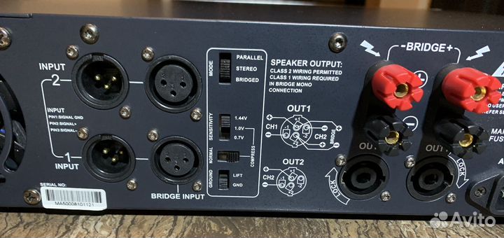 Усилитель мощности audio force MA-500