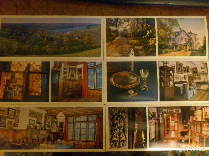 Поленово набор открыток 1980г