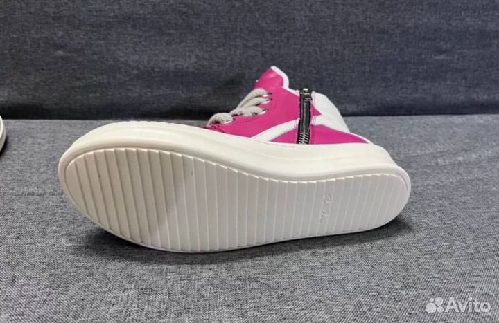 Rick owens geobasket jumbo pink